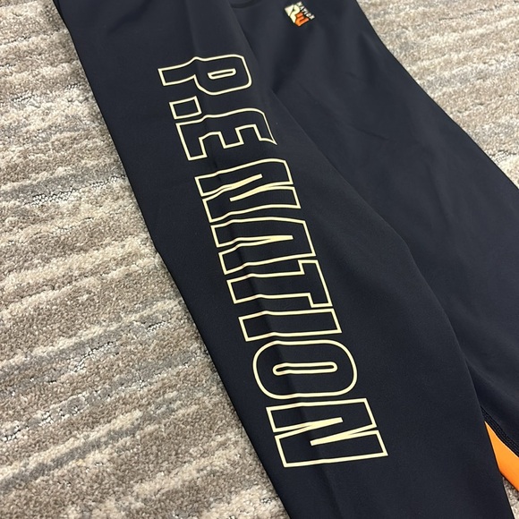 P.e Nation Comeback Colorblock high waist leggings size X Large - Picture 5 of 8